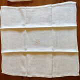 12 napkins Monogram DB