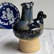 Sculpture Bird Hanne Stentoj - Vintage Danish Studio Ceramic