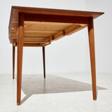 Restored teak dining table