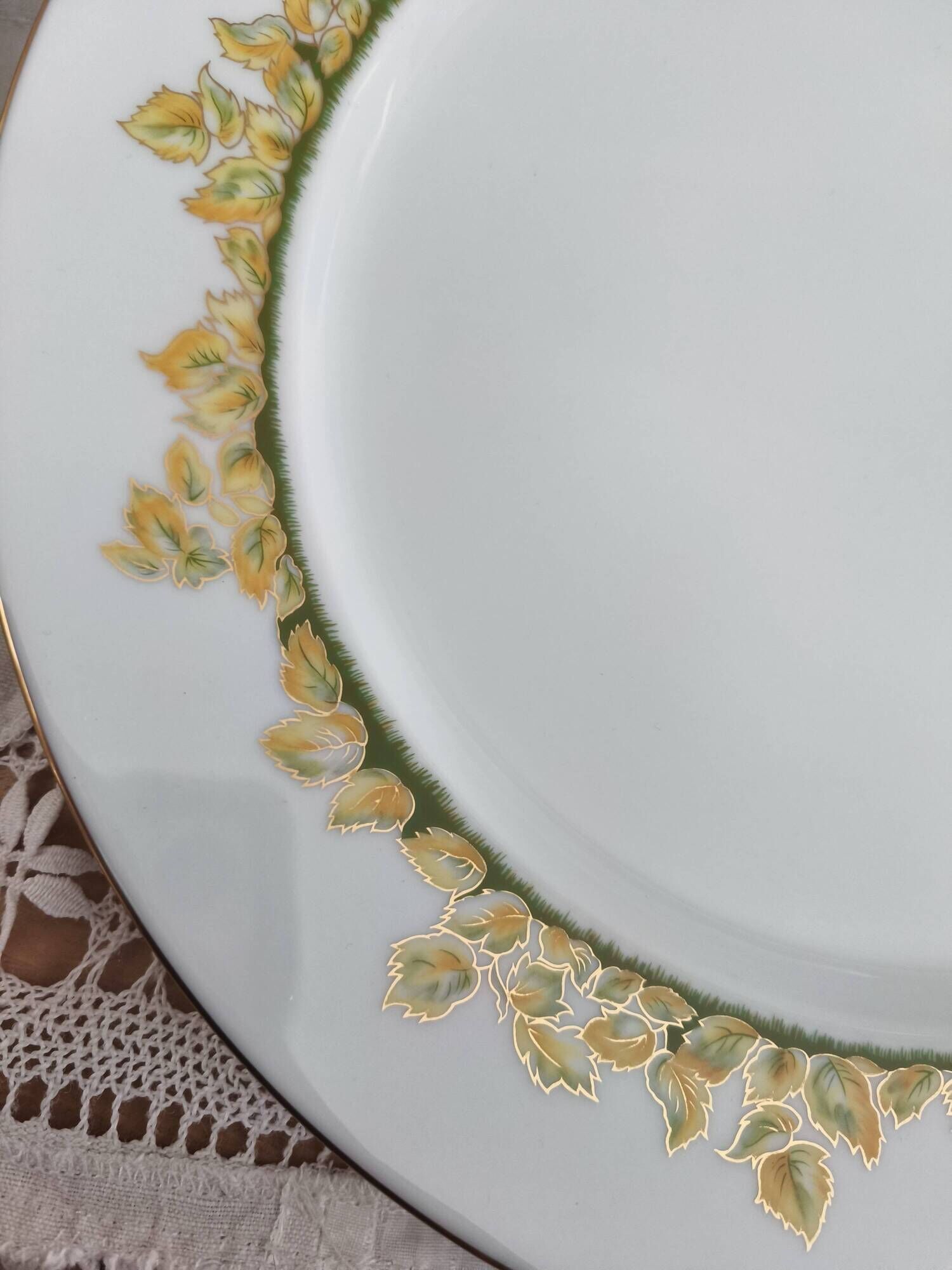 Limoges porcelain plate Haviland Hôtel Métropole Brussels