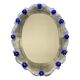 Hand-Carved Venetian Oval Mirror by Simoeng