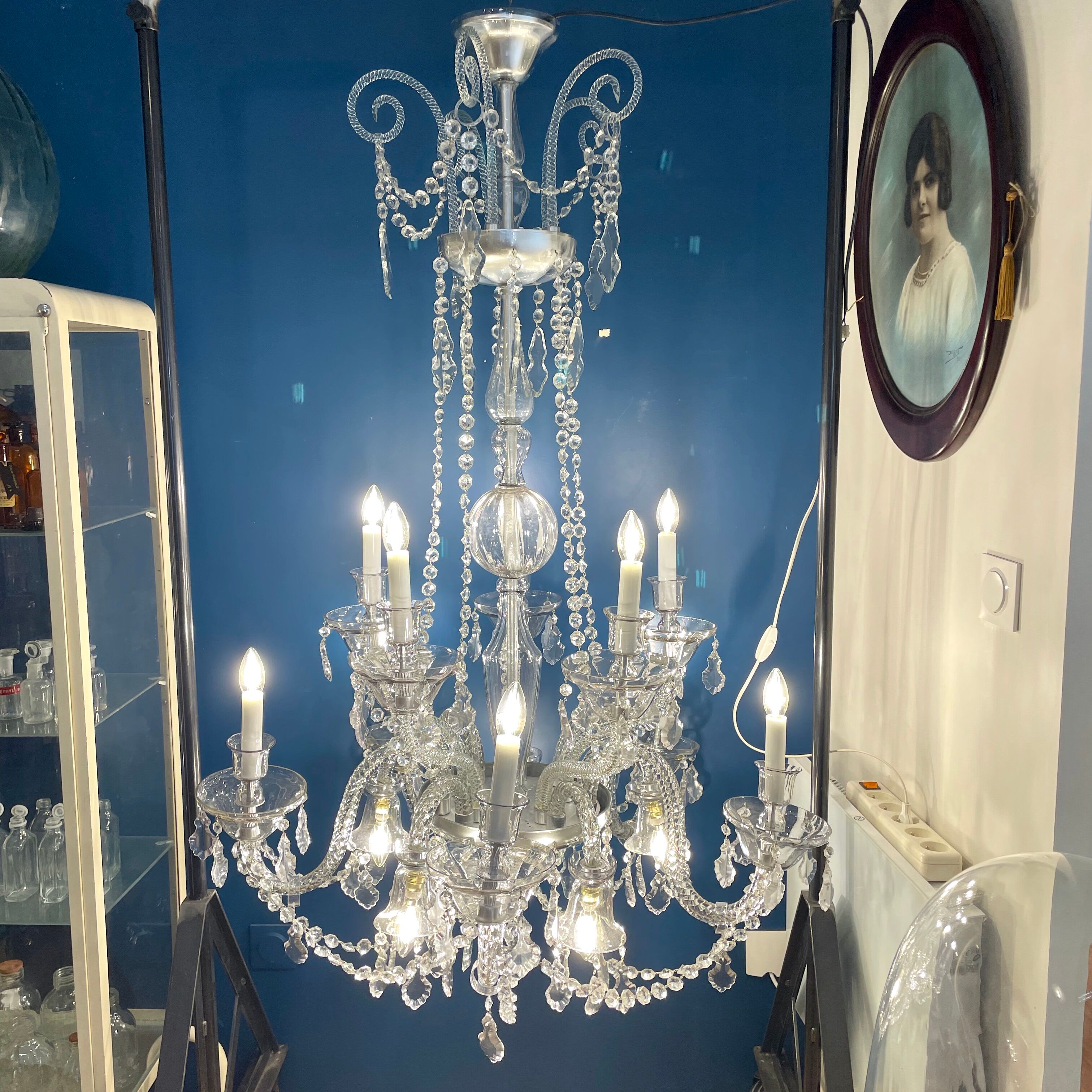 Murano glass chandelier