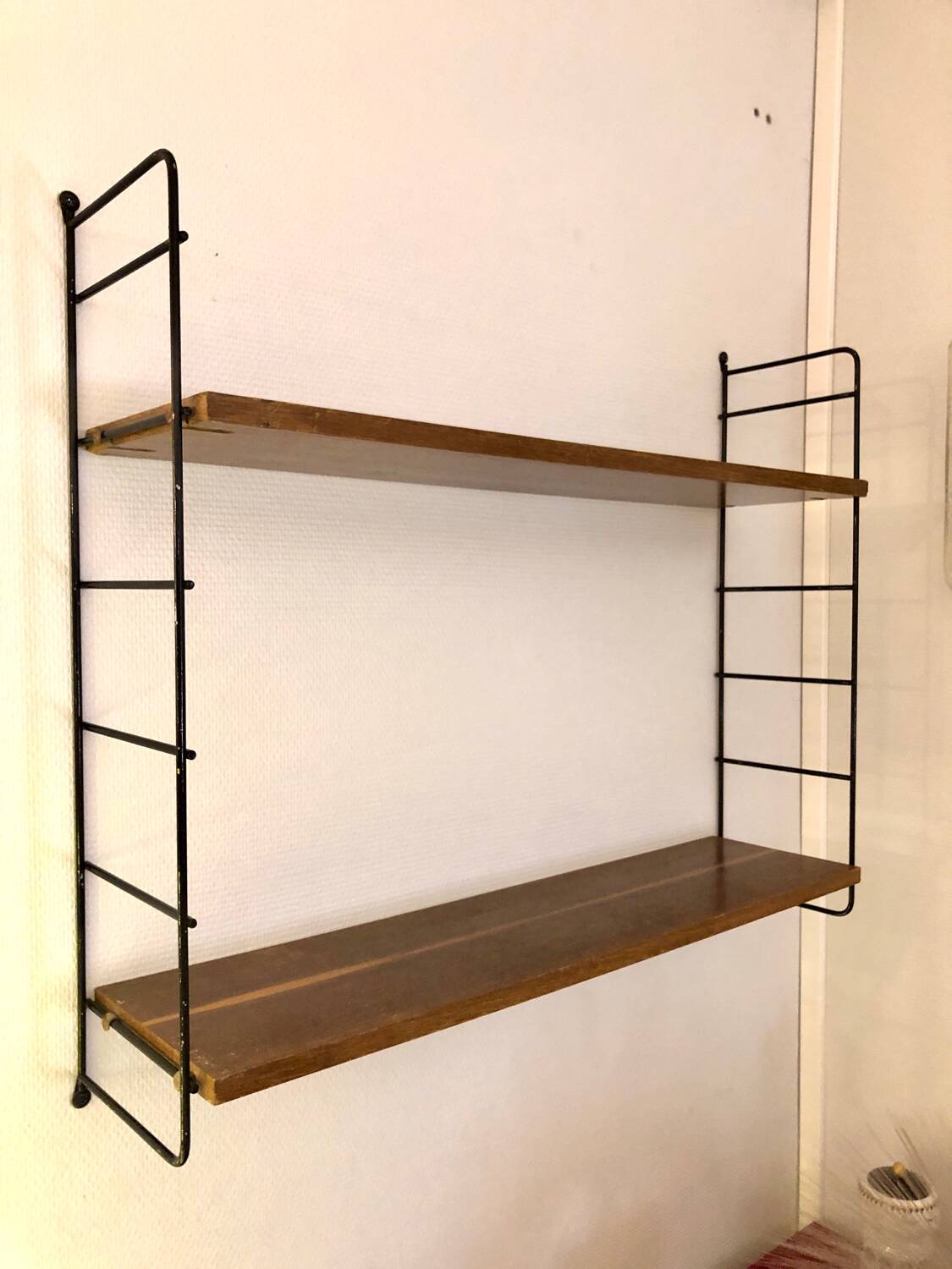 Scandinavian string shelf, 1960
