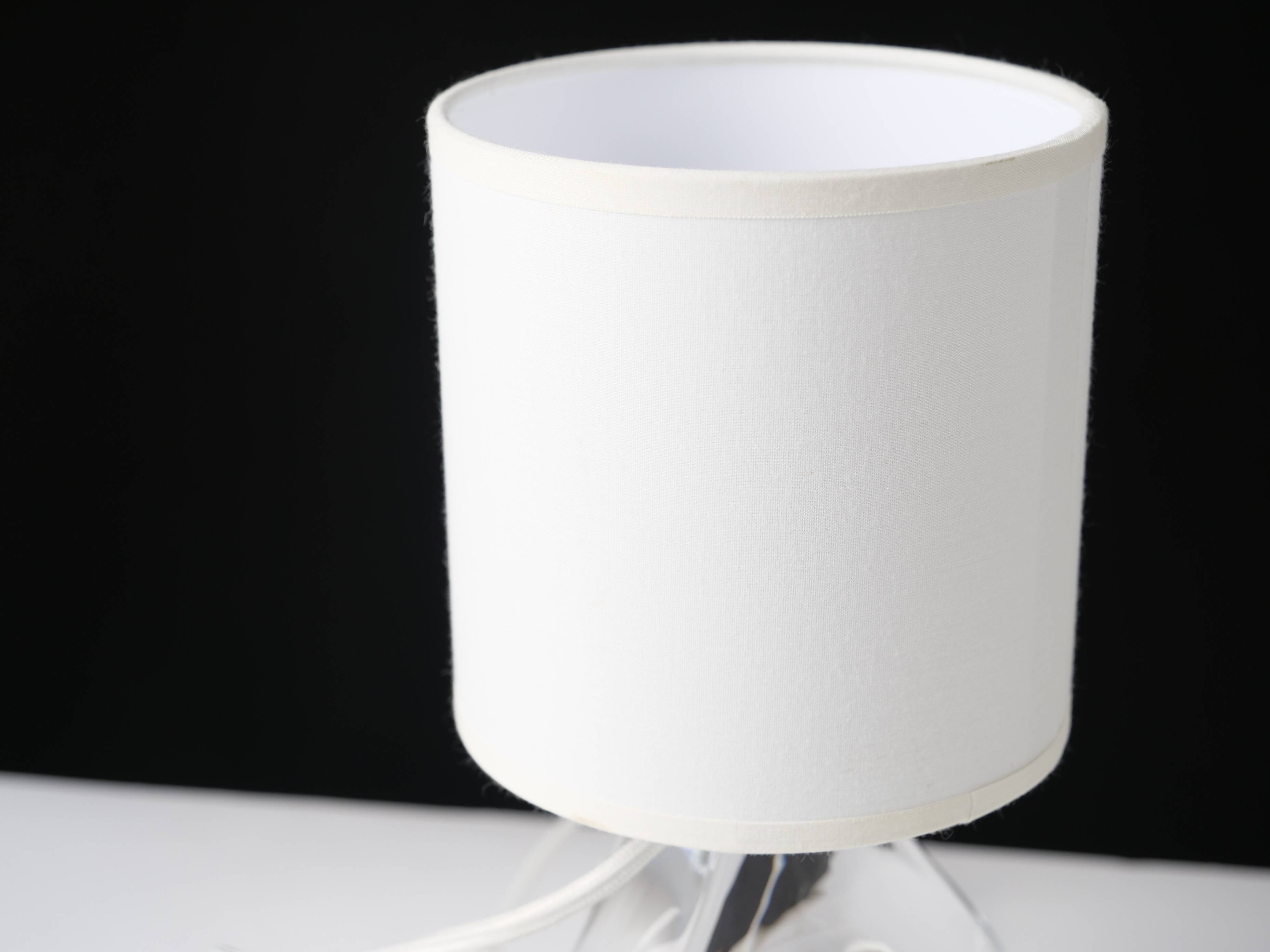 Crystal bedside lamp from daum france