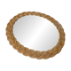 woven rattan mirror