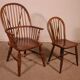 set of 5 Windsor chairs and two armchairs - 19th century
