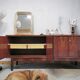 Enfilade vintage en palissandre de Rio 1964