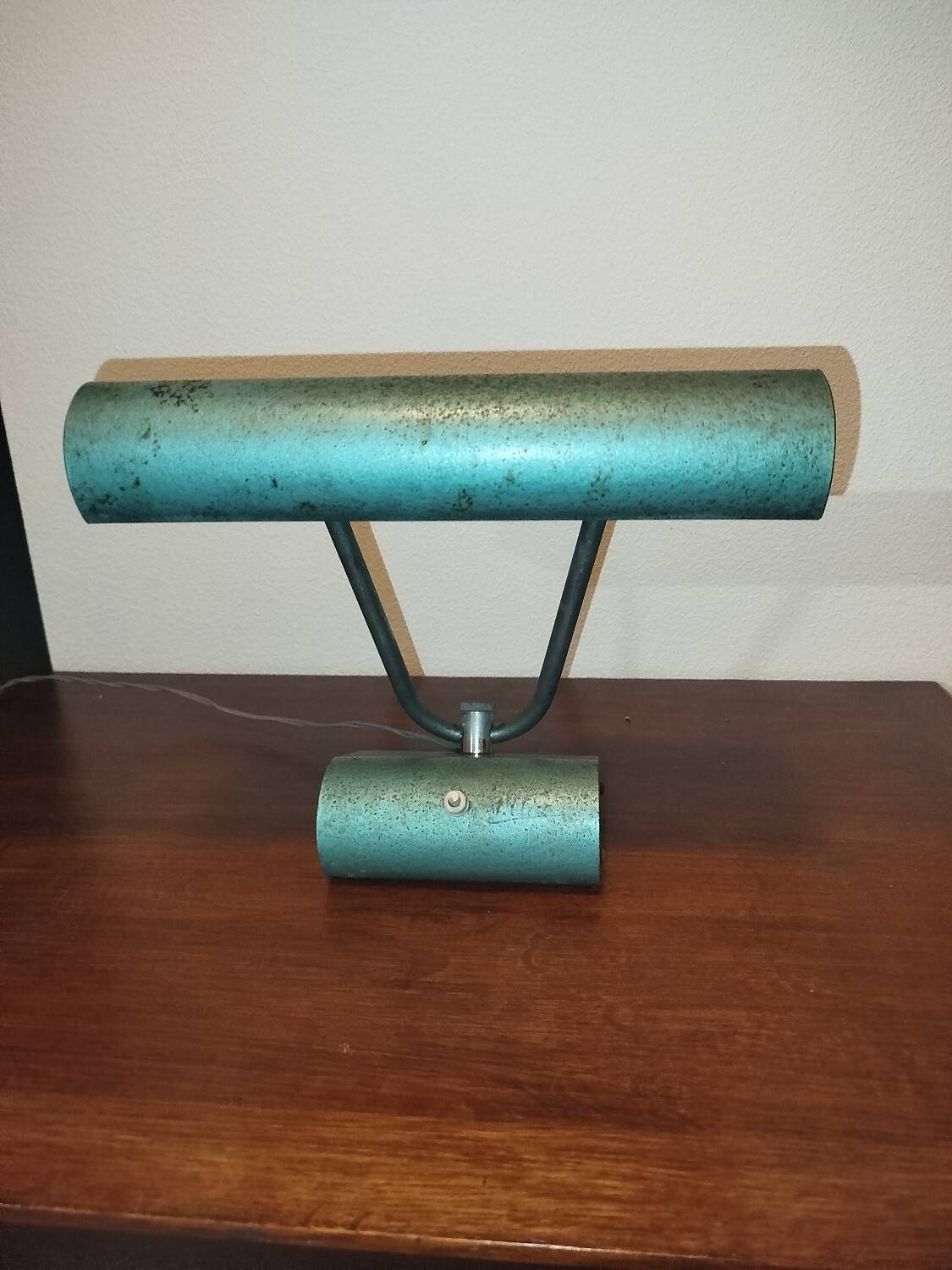 Vintage neon desk lamp – N71 Jumo variant / Eileen Gray style –