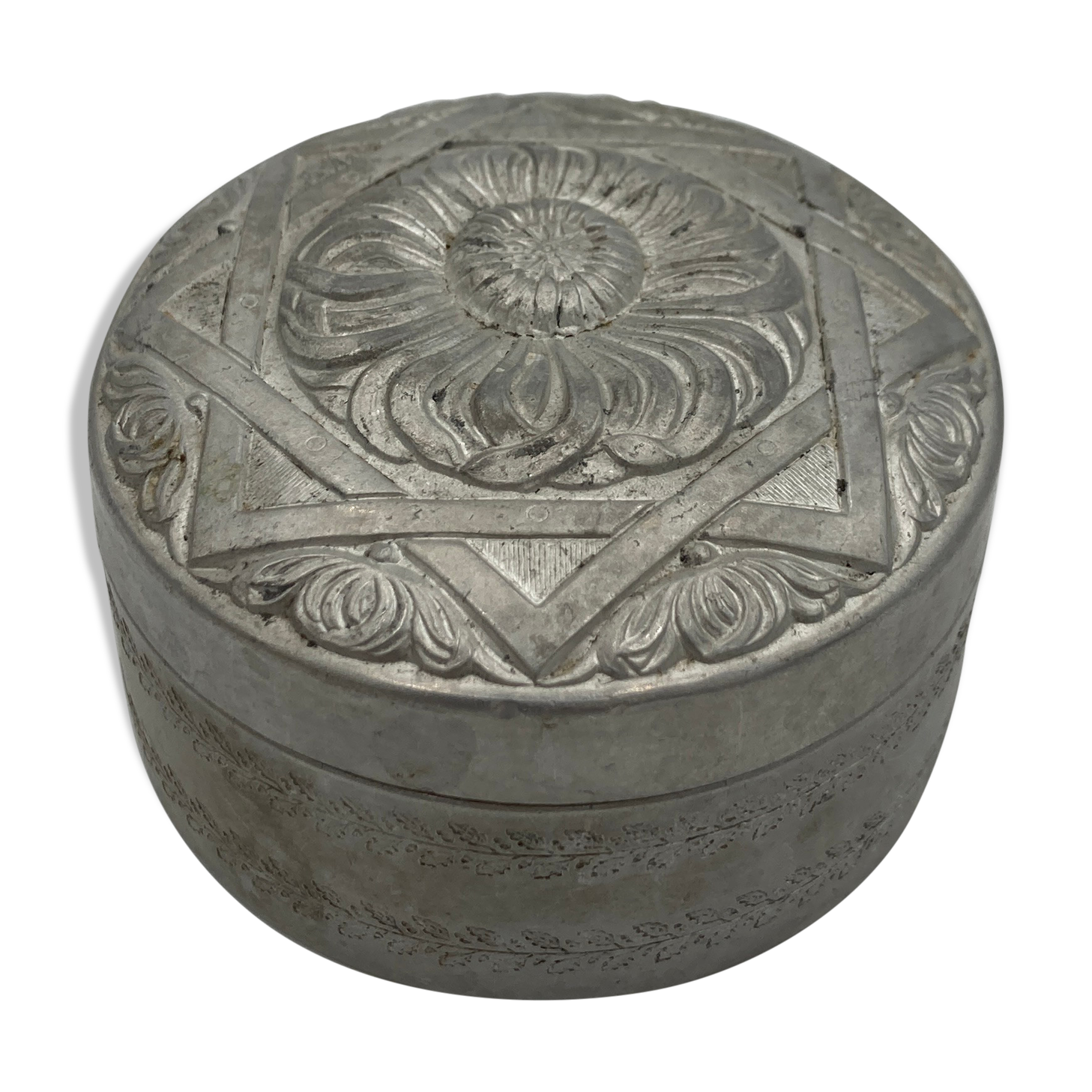 Art Deco aluminum box