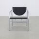 2 fauteuils postmodernes « Kokatu » en cuir par MA Ciganda pour Akaba, années 1980