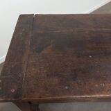 18th century solid oak farm table