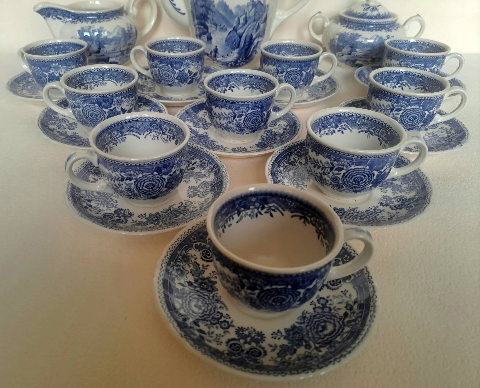 Coffee service Villeroy and Boch model Burgenland
