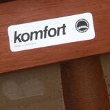 1960s armchair in oak, Arne Wahl Iversen für Komfort