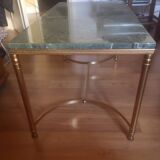 Table basse marbre vert