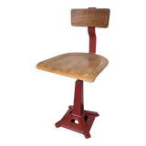 Singer chair with cast iron base