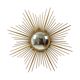 Large Vintage Sun Mirror Chaty Vallauris XL France 91cm