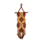 Vintage wall decoration, crochet and macramé