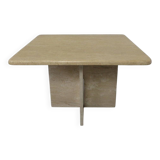 Italian Travertine Coffee Table, 1970s