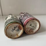 Set of 2 Safi vase bottles