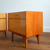 Pair of vintage bedsides 1960s