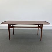 Teak Coffee Table by Tove and Edvard Kindt-Larsen for France & Son, Denmark, 1960s