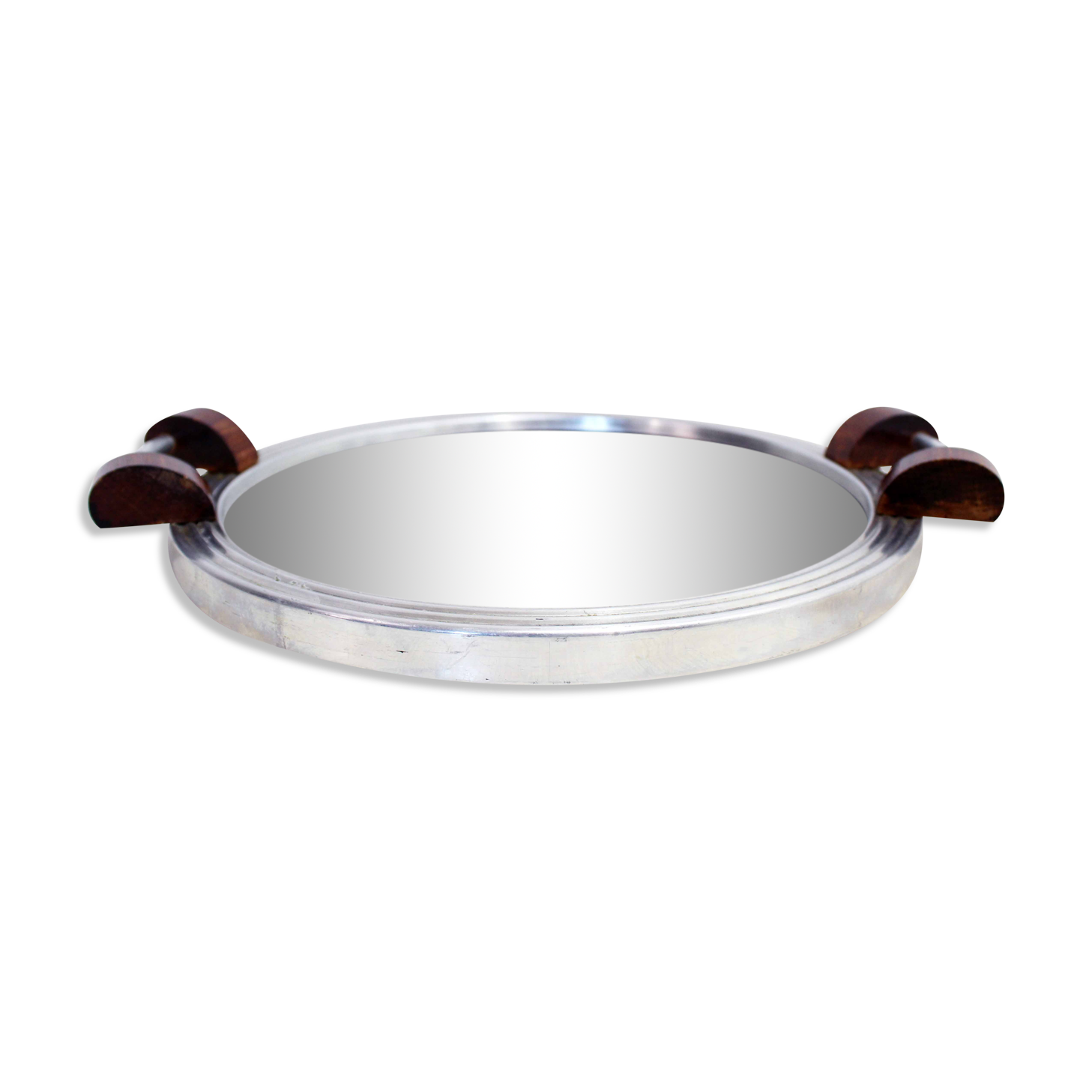 Plateau miroir art deco