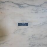 White Carrara Marble Jumbo Coffee Table by Gae Aulenti for Knoll Inc, 1960s