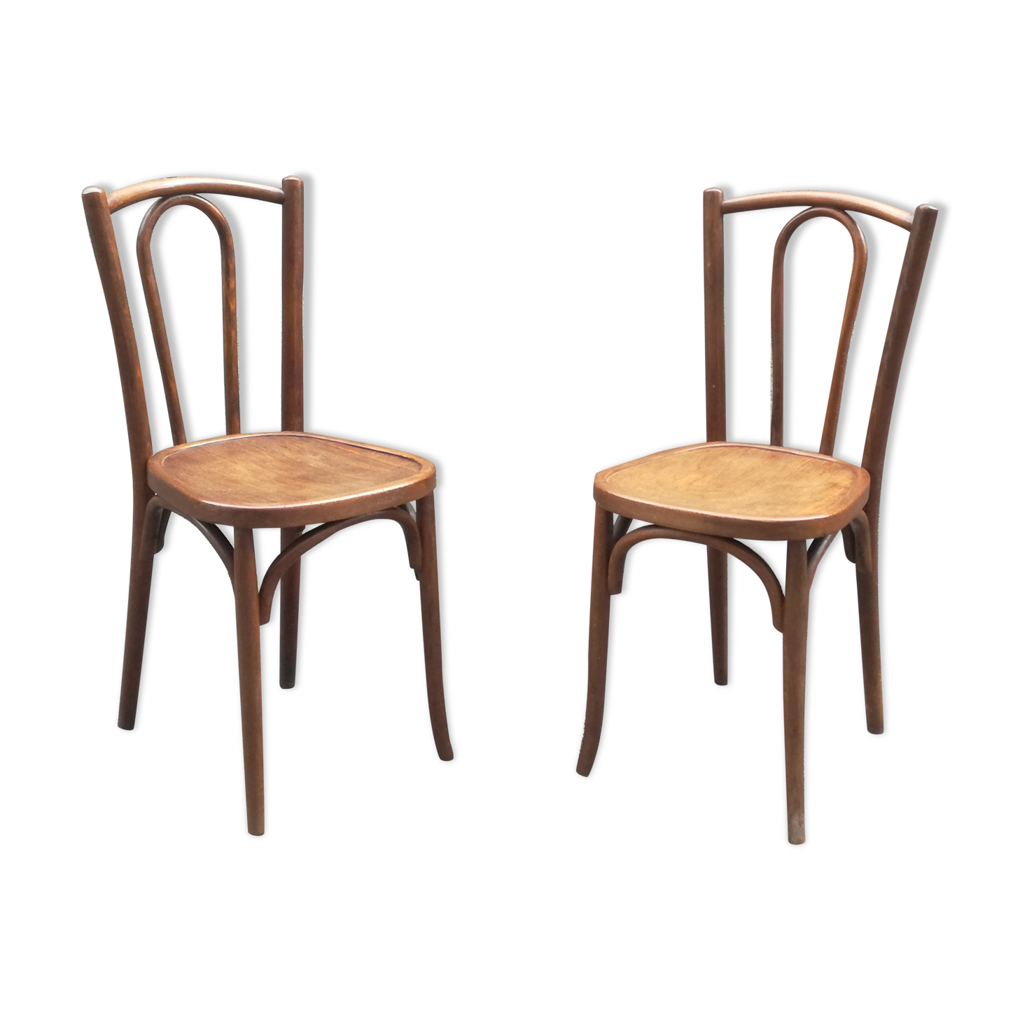 Duo de chaises bistrot baumann