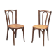Duo de chaises bistrot baumann