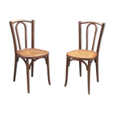 Duo de chaises bistrot baumann