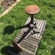 Paire de tabourets industriels vintage 1930