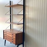 Storage Unit with Drawers by Louis Van Teeffelen for WéBé, 1950s