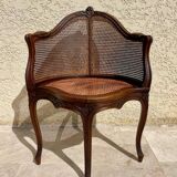 Louis XV Style Walnut Office Chair