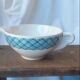 Saucière St Amand Numéro 2079 vichy bleu vintage