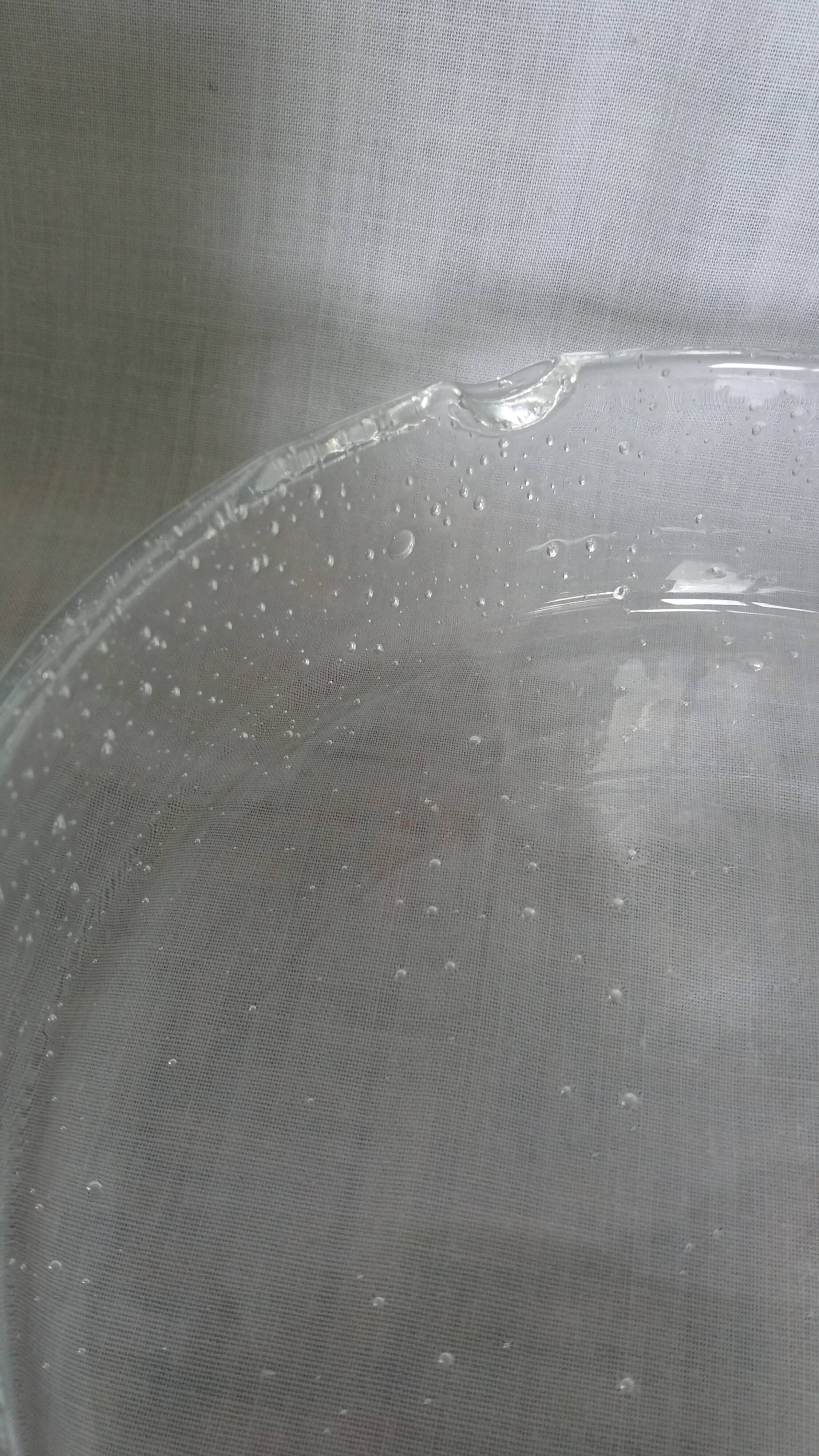 Cendrier ou vide-poche en verre bullé artisanal