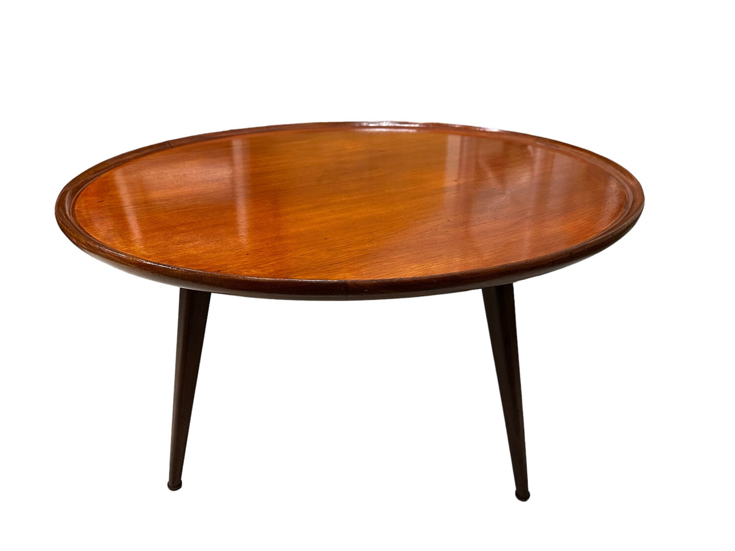 Round midcentury coffeetable