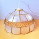 Suspension nacre et laiton 1960