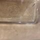 Old butter dish with glass cow decor brand duralex vintage 1970s