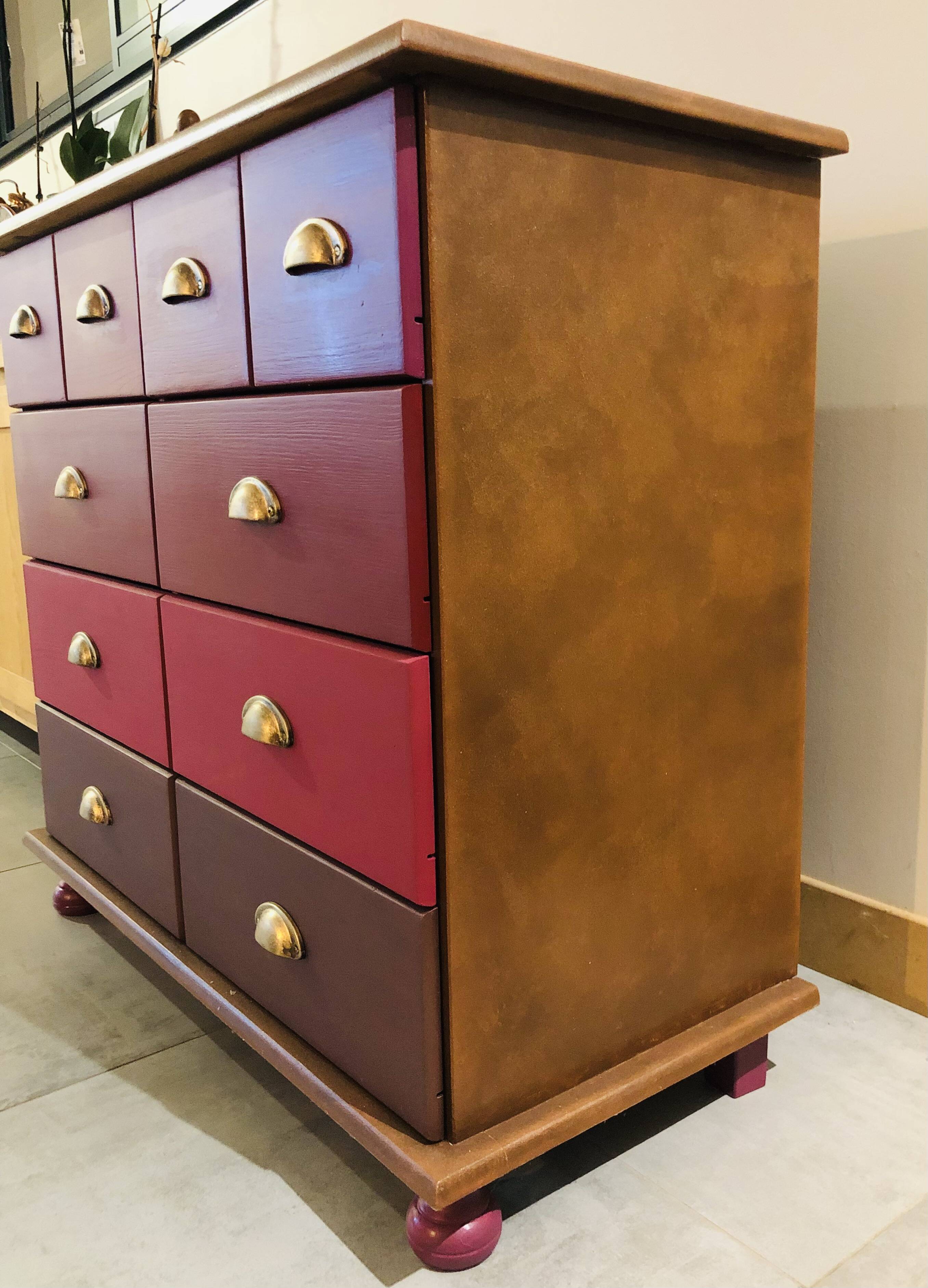 Restored chest of drawers