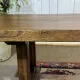 1970s elm monastery-style table