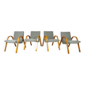 4 Steiner armchairs 1950