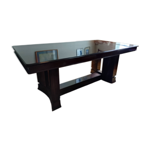 Table à manger Art Déco - palissandre