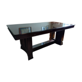Table à manger Art Déco – Paul Beucher - Palissandre massif