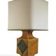 Lampe en céramique émaillée