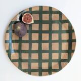 Plat en grès