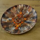 Ruscha ceramic wall plate, 1960s