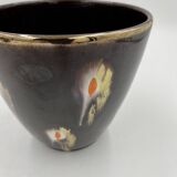 Set of vintage ceramic planters and vases