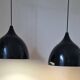 Pair of Midcentury Pendants Silhouette, Denmark, 1970s