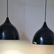 Paire de suspensions mid-century Silhouette, Danemark, années 1970