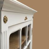 Antique Parisian glass cabinet H150